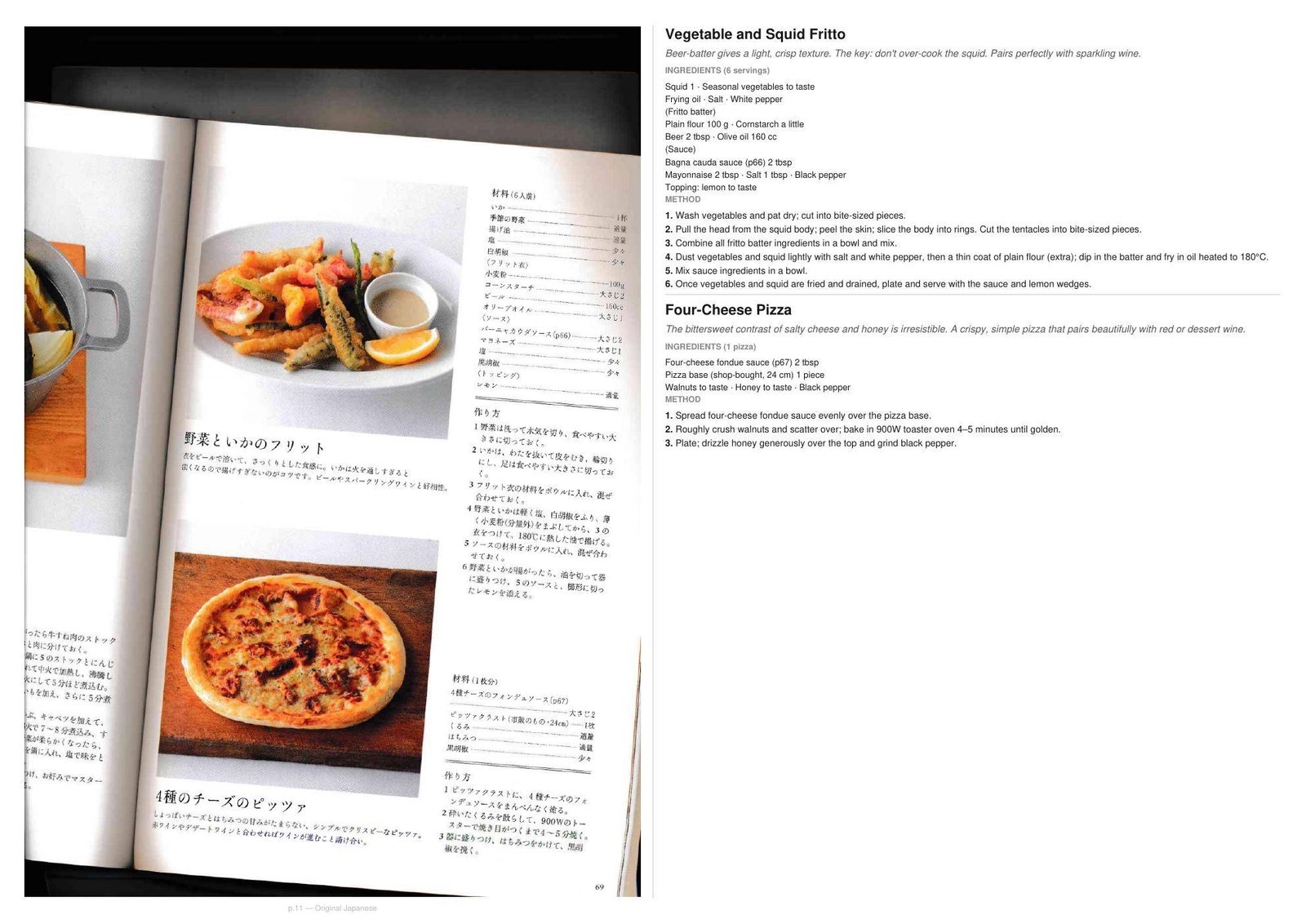 Recipe page